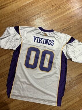 Reebok Vintage NFL Equipment Minnesota Vikings Jersey #00 - New Old Stock XL